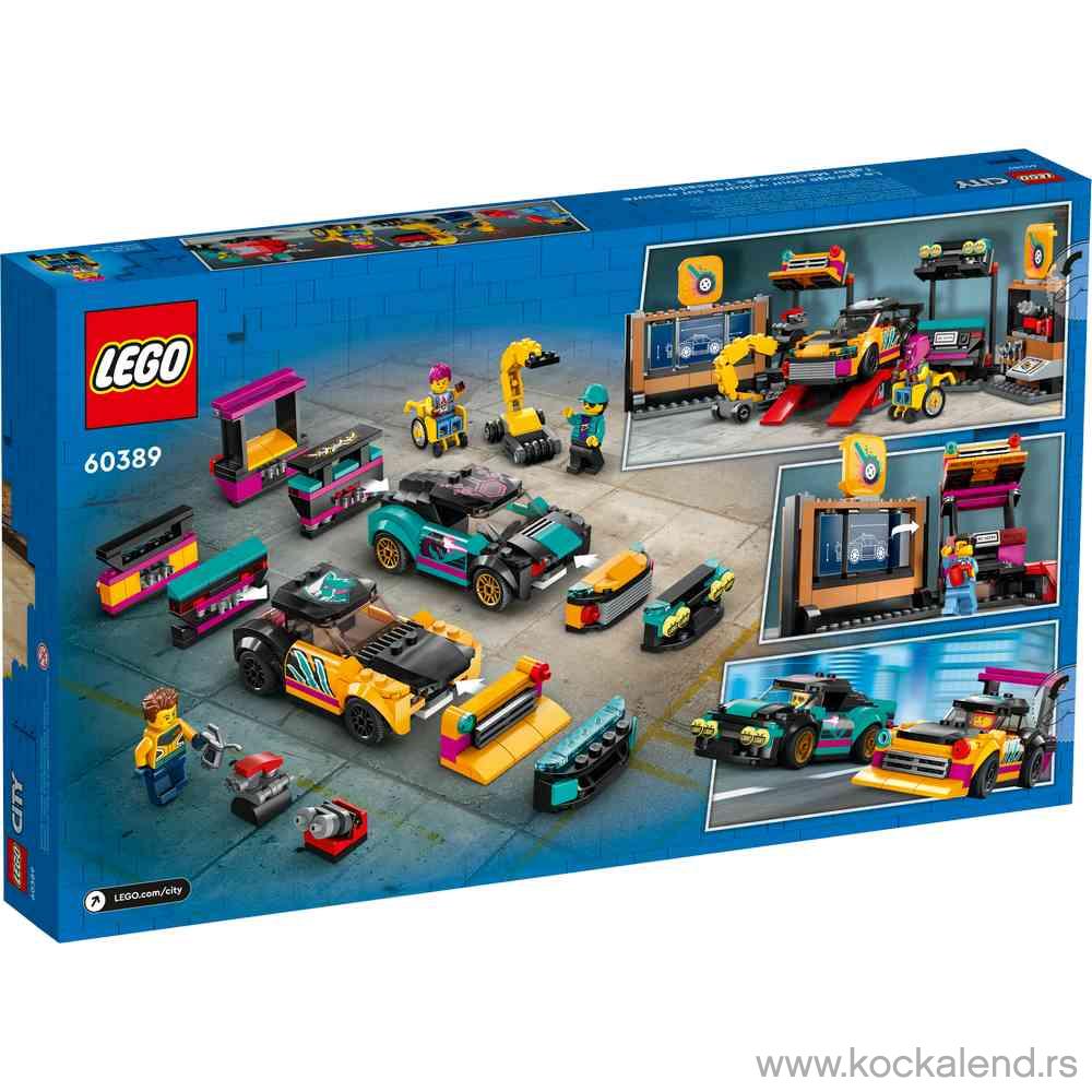 LEGO CITY CUSTOM CAR GARAGE 