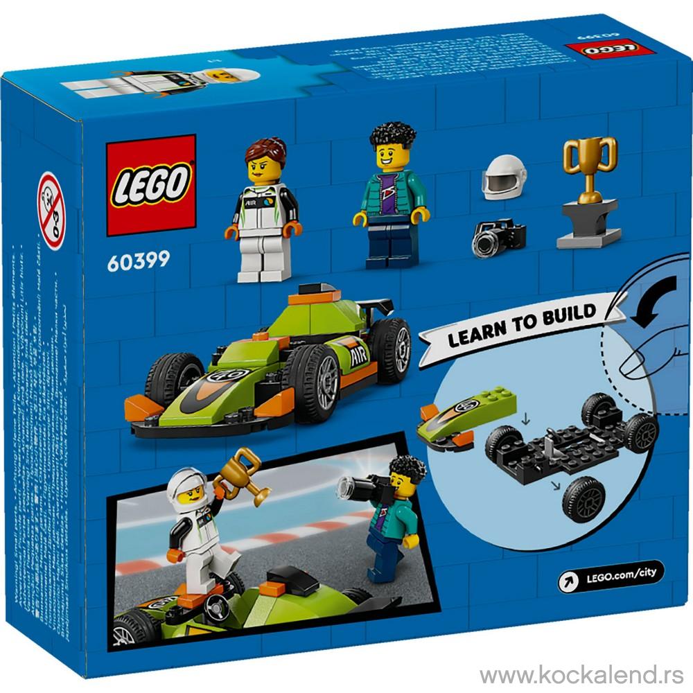 LEGO CITY GREAT VEHICLES GREEN RACE CAR 