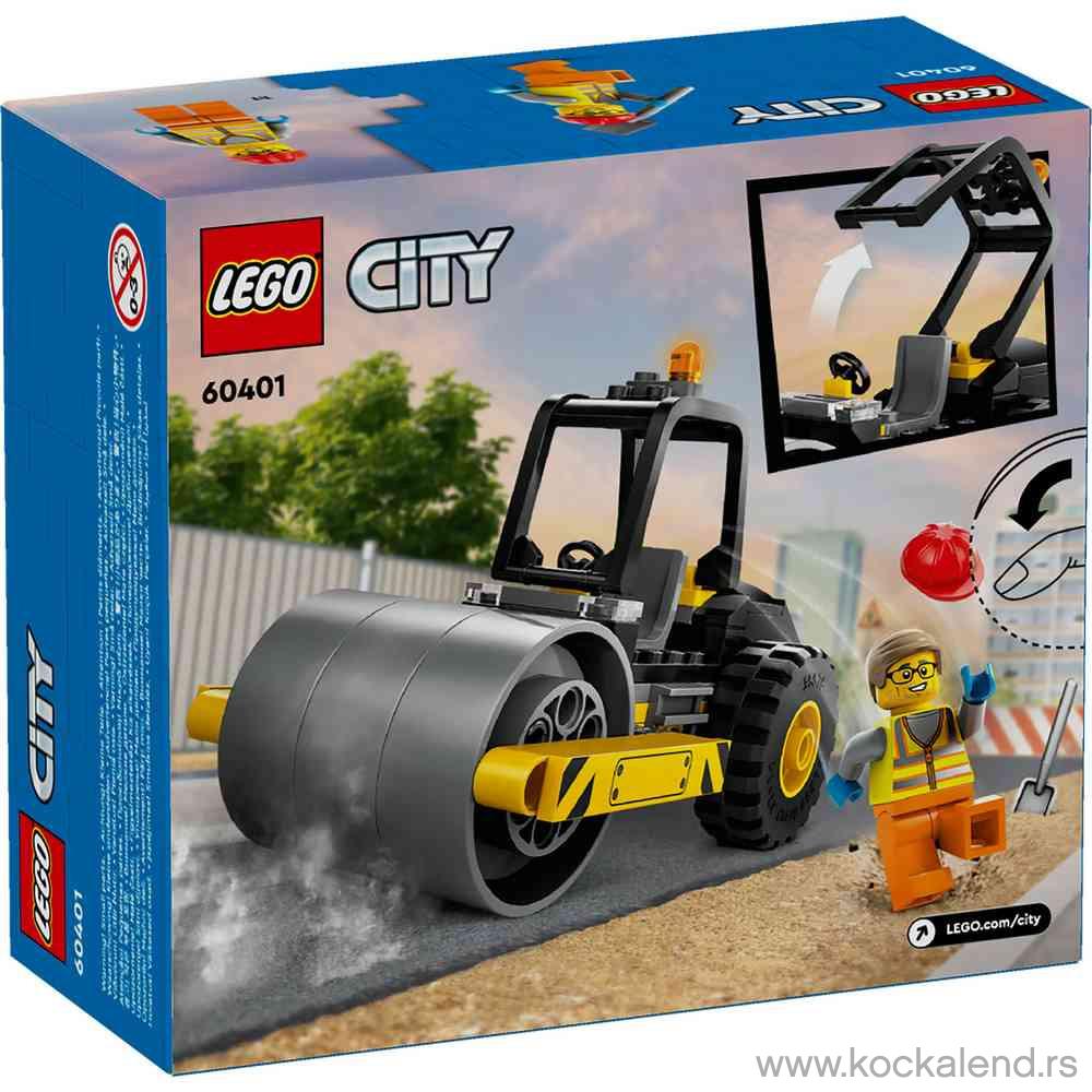 LEGO CITY GREAT VEHICLES CONSTRUCTION STEAMROLLER