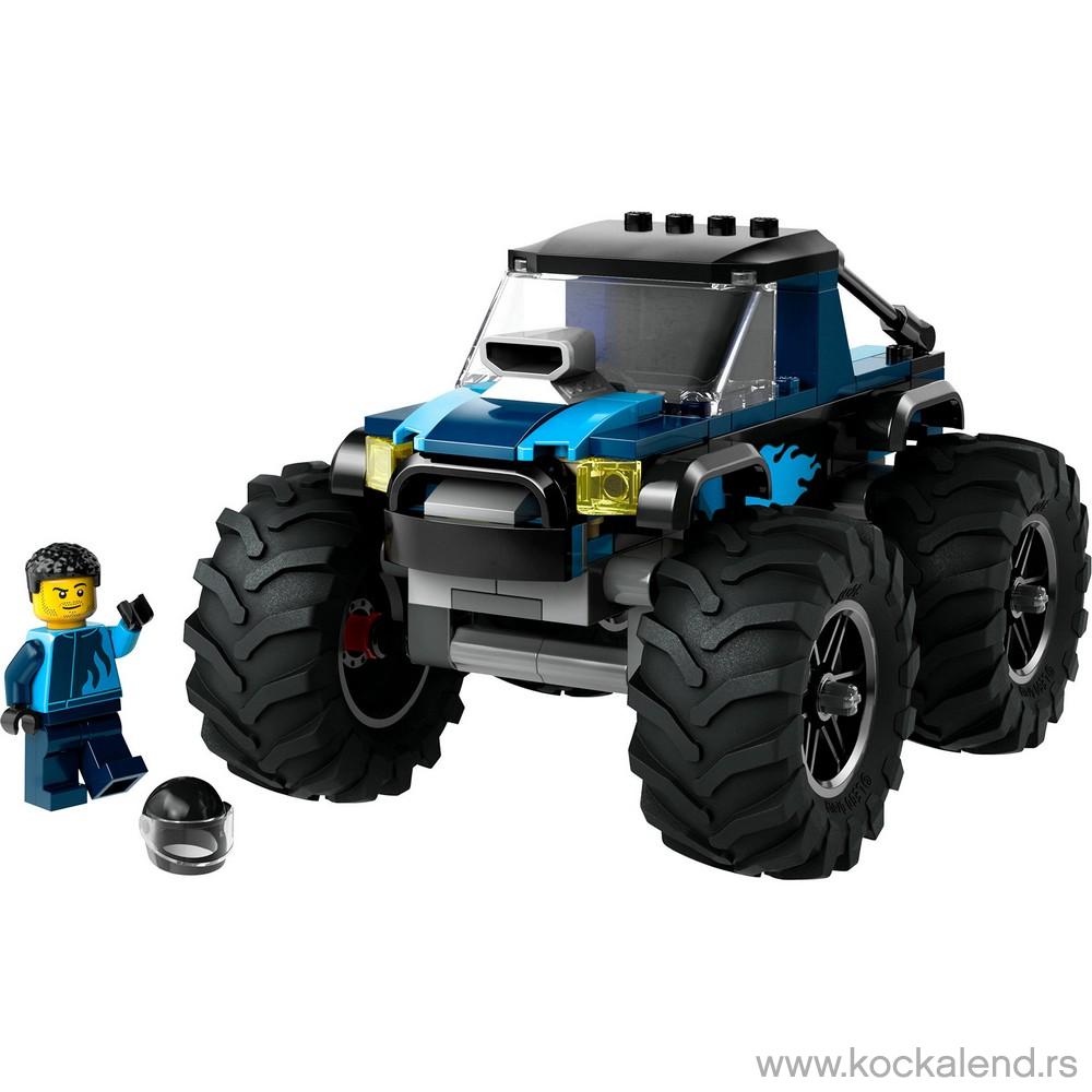 LEGO CITY GREAT VEHICLES BLUE MONSTER TRUCK 