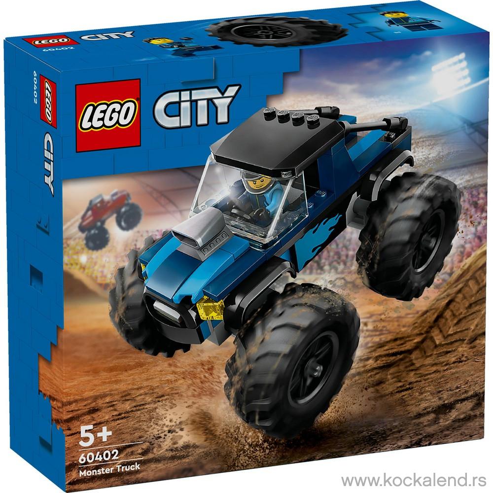 LEGO CITY GREAT VEHICLES BLUE MONSTER TRUCK 