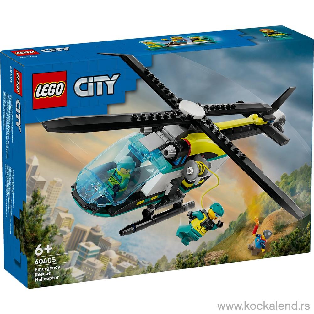 LEGO CITY GREAT VEHICLES EMERGENCY RESCUE HELICOPTER 