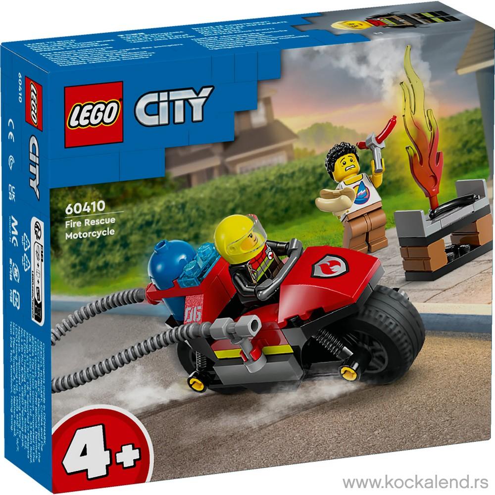 LEGO CITY FIRE FIRE RESCUE MOTORCYCLE 