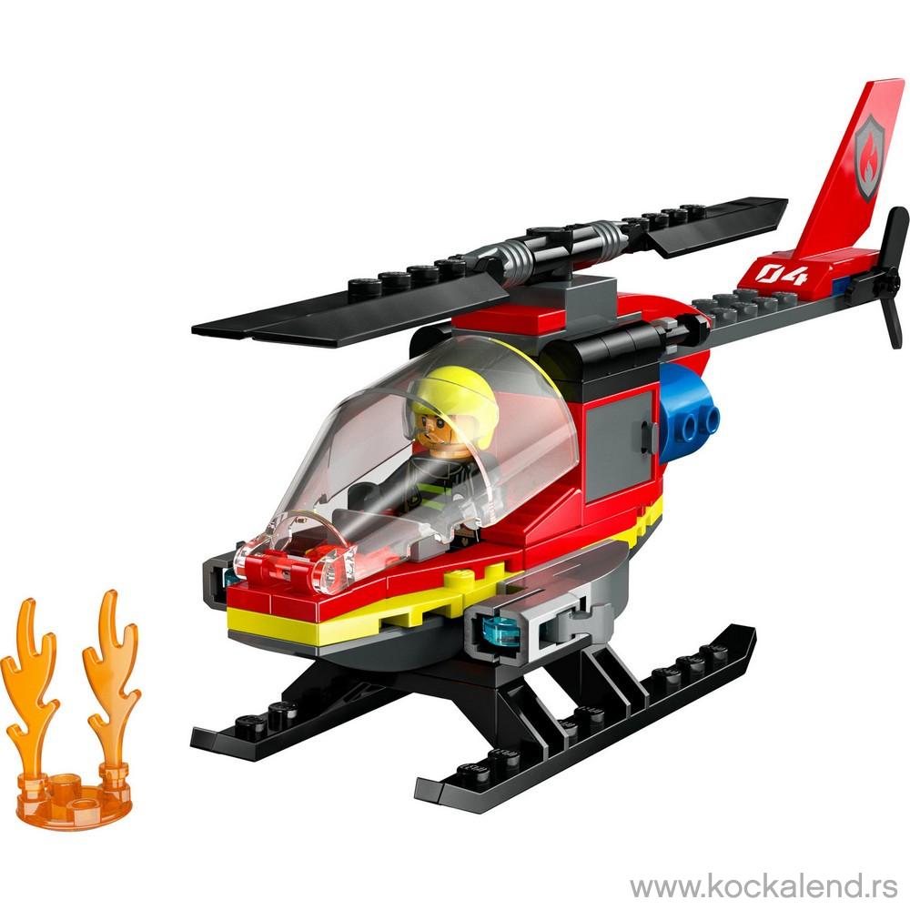 LEGO CITY FIRE FIRE RESCUE HELICOPTER