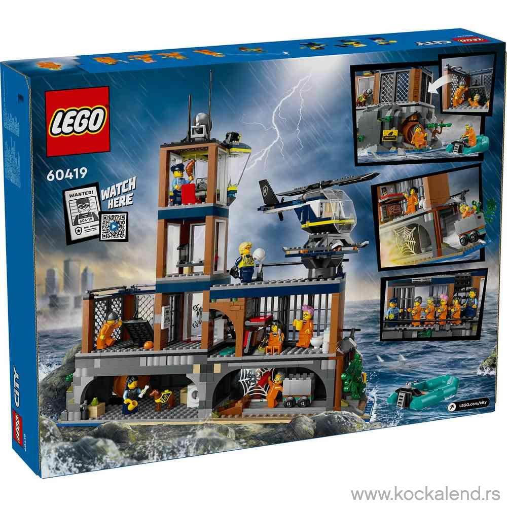 LEGO CITY POLICE POLICE PRISON ISLAND 