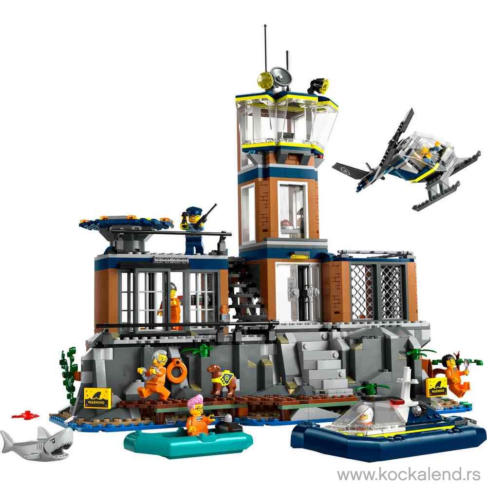 LEGO CITY POLICE POLICE PRISON ISLAND 