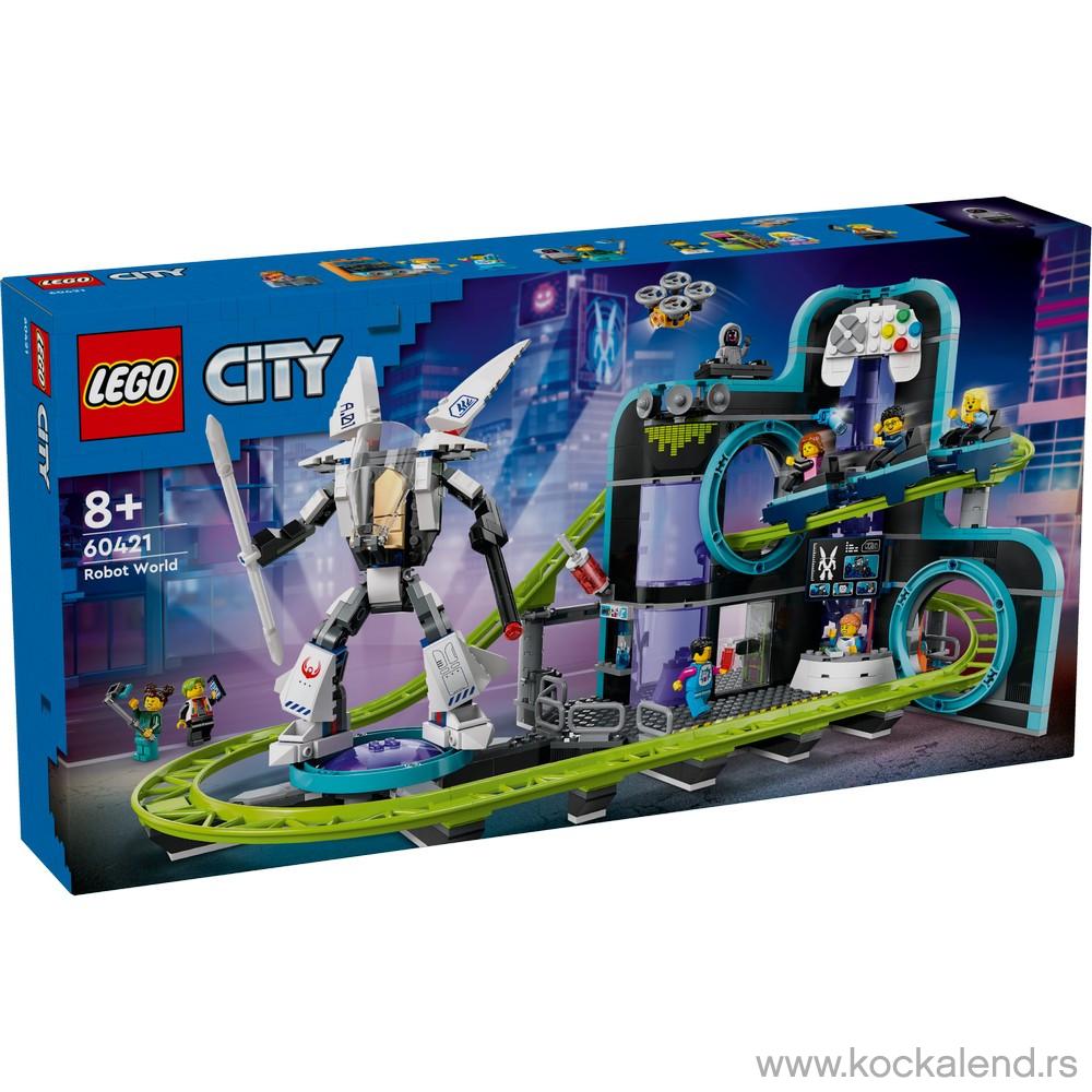 LEGO CITY ROBOT WORLD ROLLER-COASTER P 