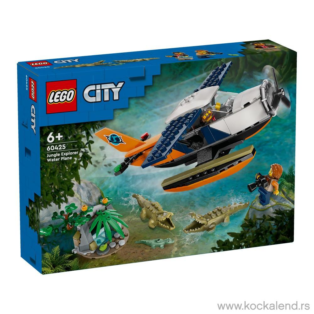 LEGO CITY JUNGLE EXPLORER WATER PLANE 