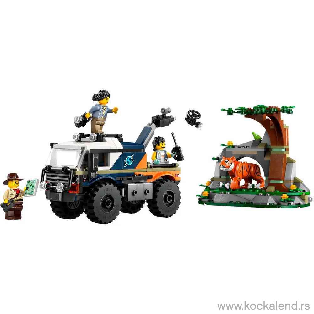 LEGO CITY JUNGLE EXPLORER OFF-ROAD TRUCK 