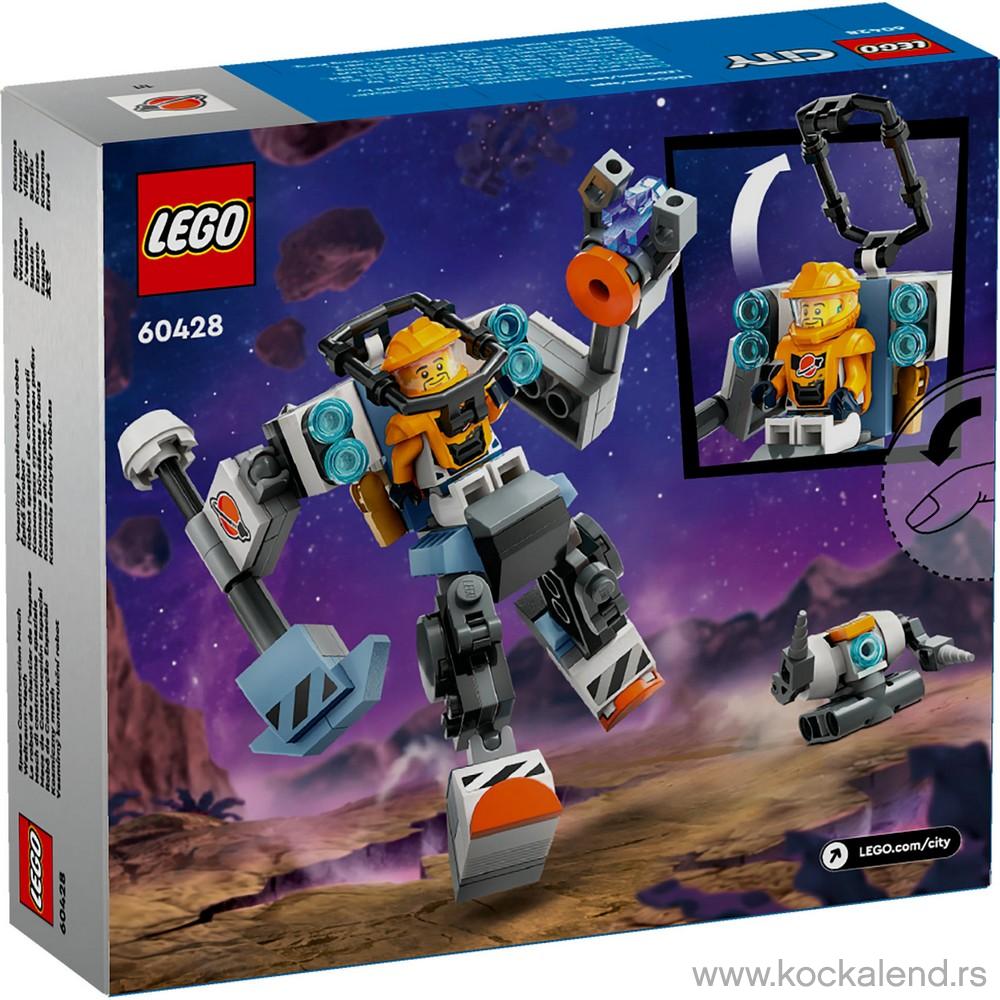 LEGO CITY SPACE SPACE CONSTRUCTION MECH 