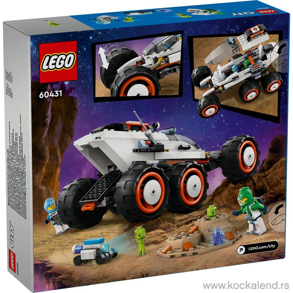 LEGO CITY SPACE SPACE EXPLORER ROVER AND ALIEN LIFE 