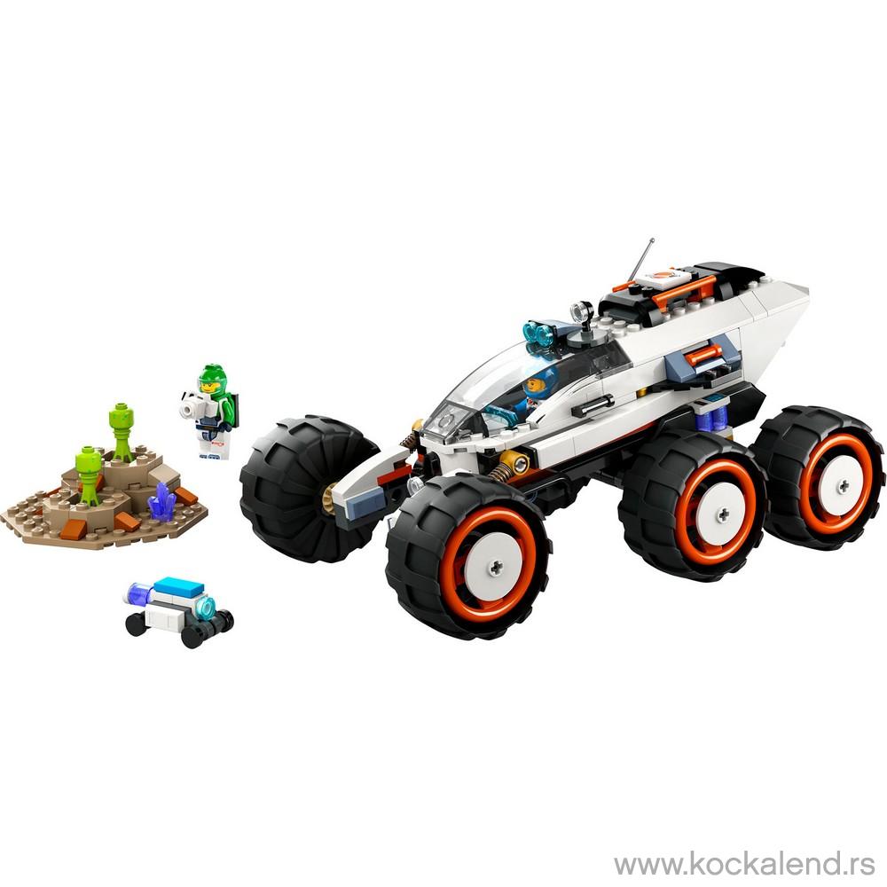 LEGO CITY SPACE SPACE EXPLORER ROVER AND ALIEN LIFE 