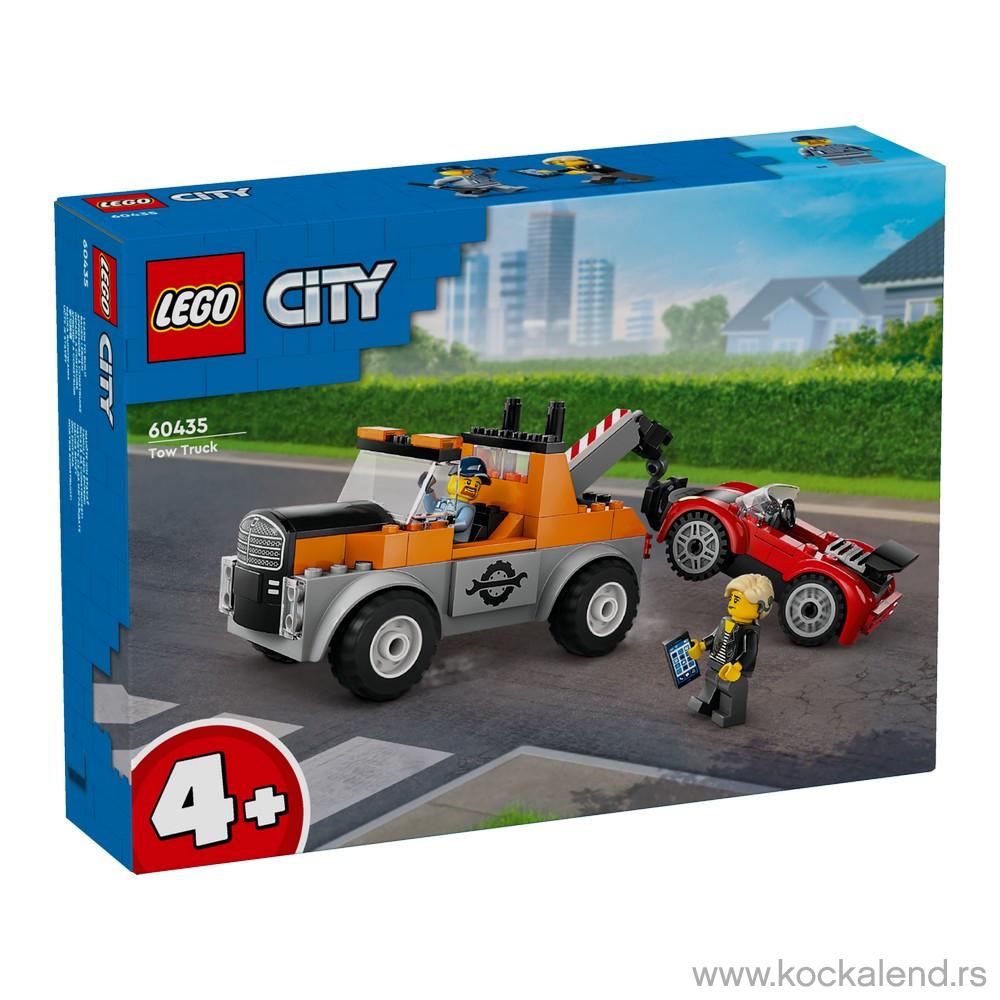 LEGO CITY TOW TRUCK AND SPORTS CAR REP 