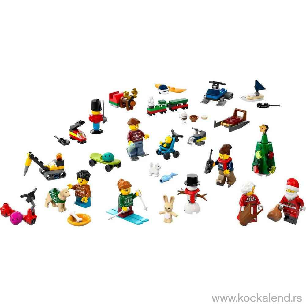 LEGO CITY ADVENT CALENDAR 2024