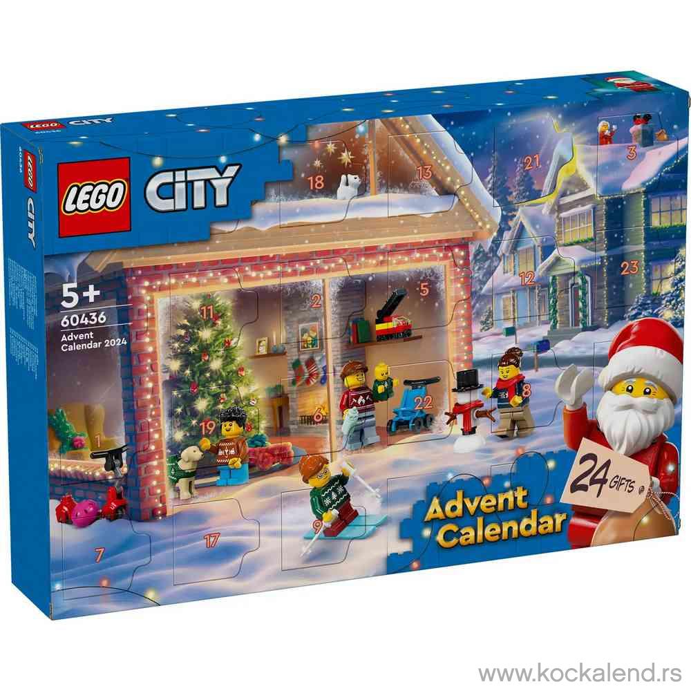 LEGO CITY ADVENT CALENDAR 2024