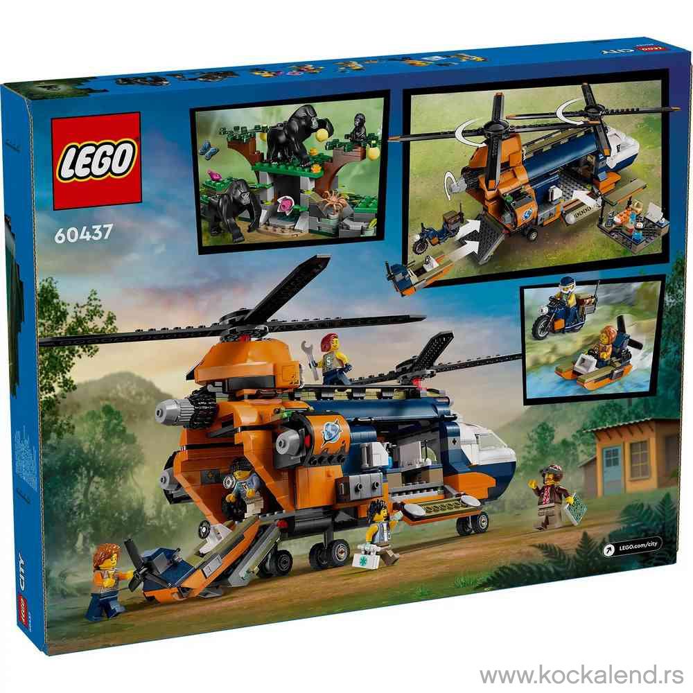 LEGO CITY JUNGLE EXPLORER HELICOPTER A 