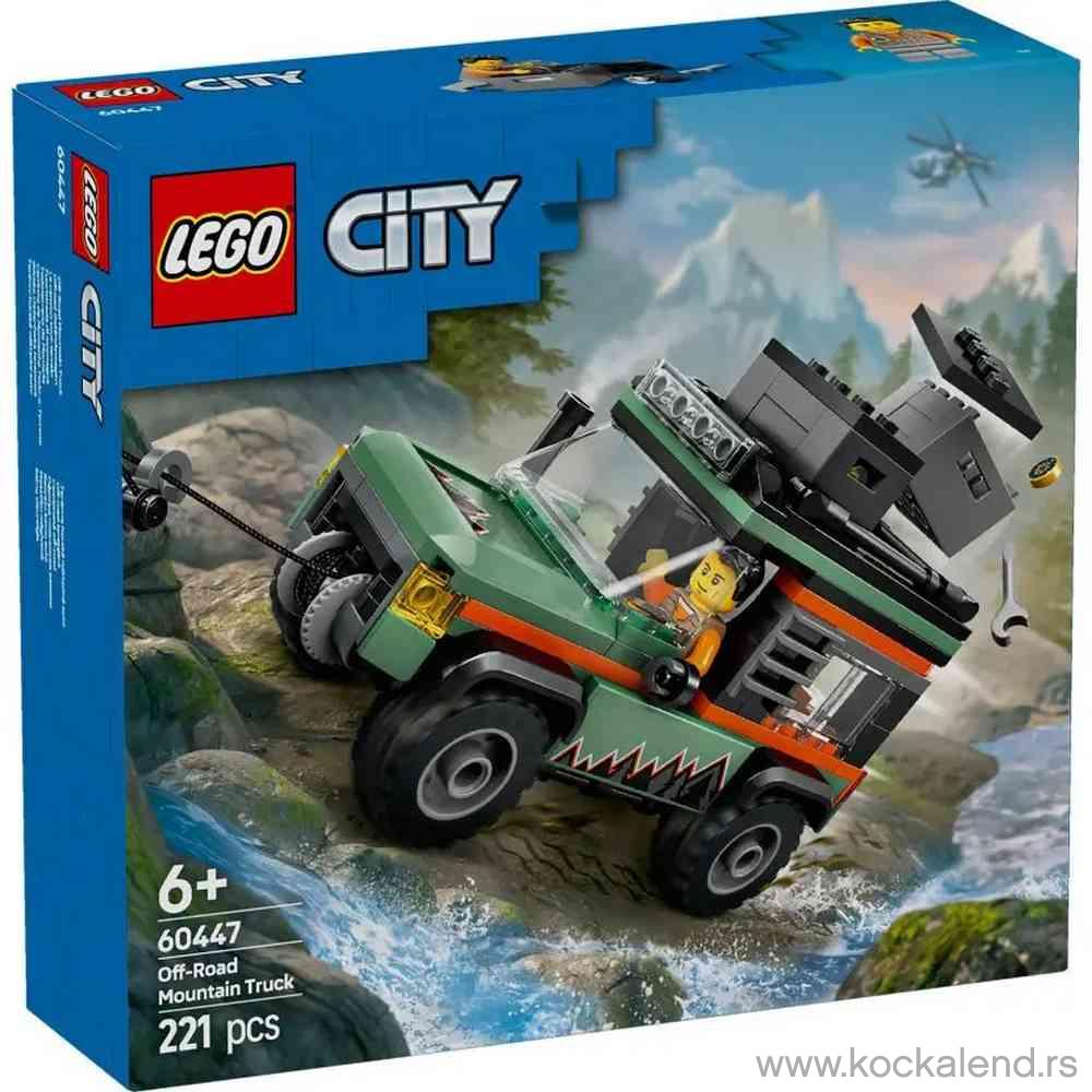 LEGO CITY OFF-ROAD 4X4 MOUNTAIN TRUCK 