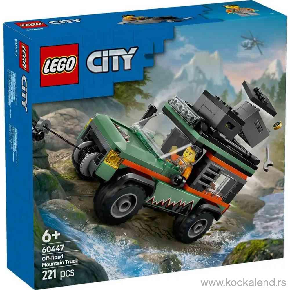 LEGO CITY OFF-ROAD 4X4 MOUNTAIN TRUCK 