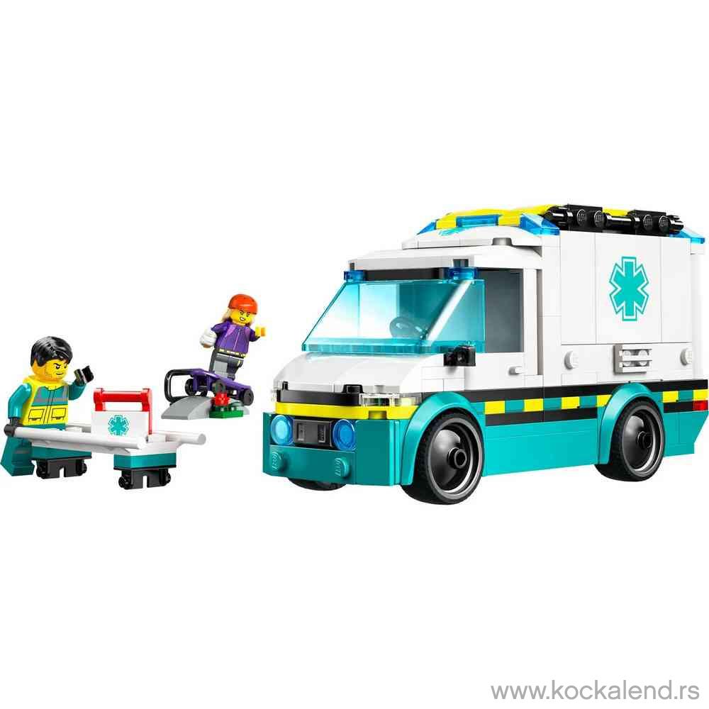 LEGO CITY EMERGENCY AMBULANCE