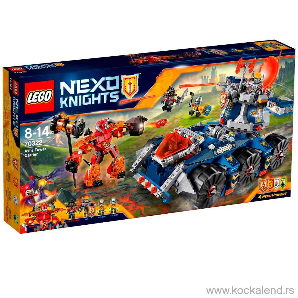 LEGO NEXO KNIGHTS AXL S TOWER CARRIER 