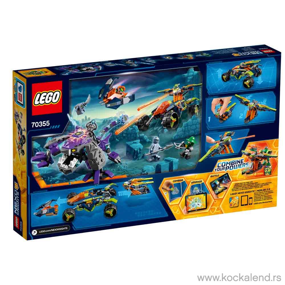 LEGO NEXO KNIGHTS AARON'S ROCK CLIMBER 