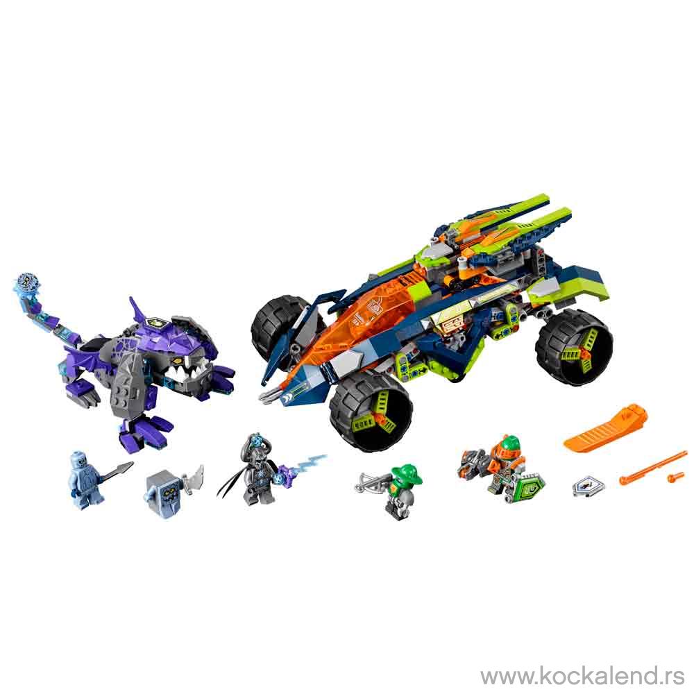 LEGO NEXO KNIGHTS AARON'S ROCK CLIMBER 