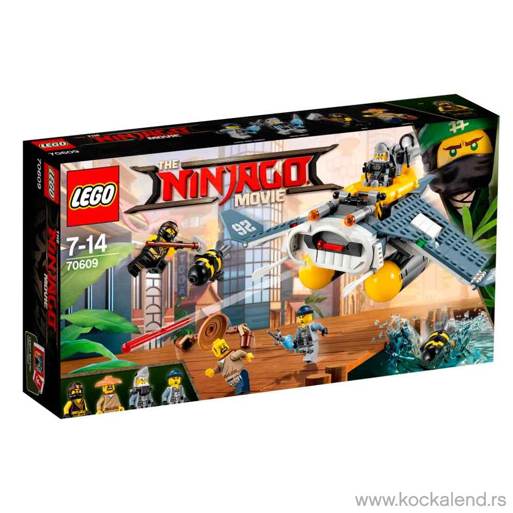 LEGO NINJAGO MOVIE MANTA RAY BOMBER 