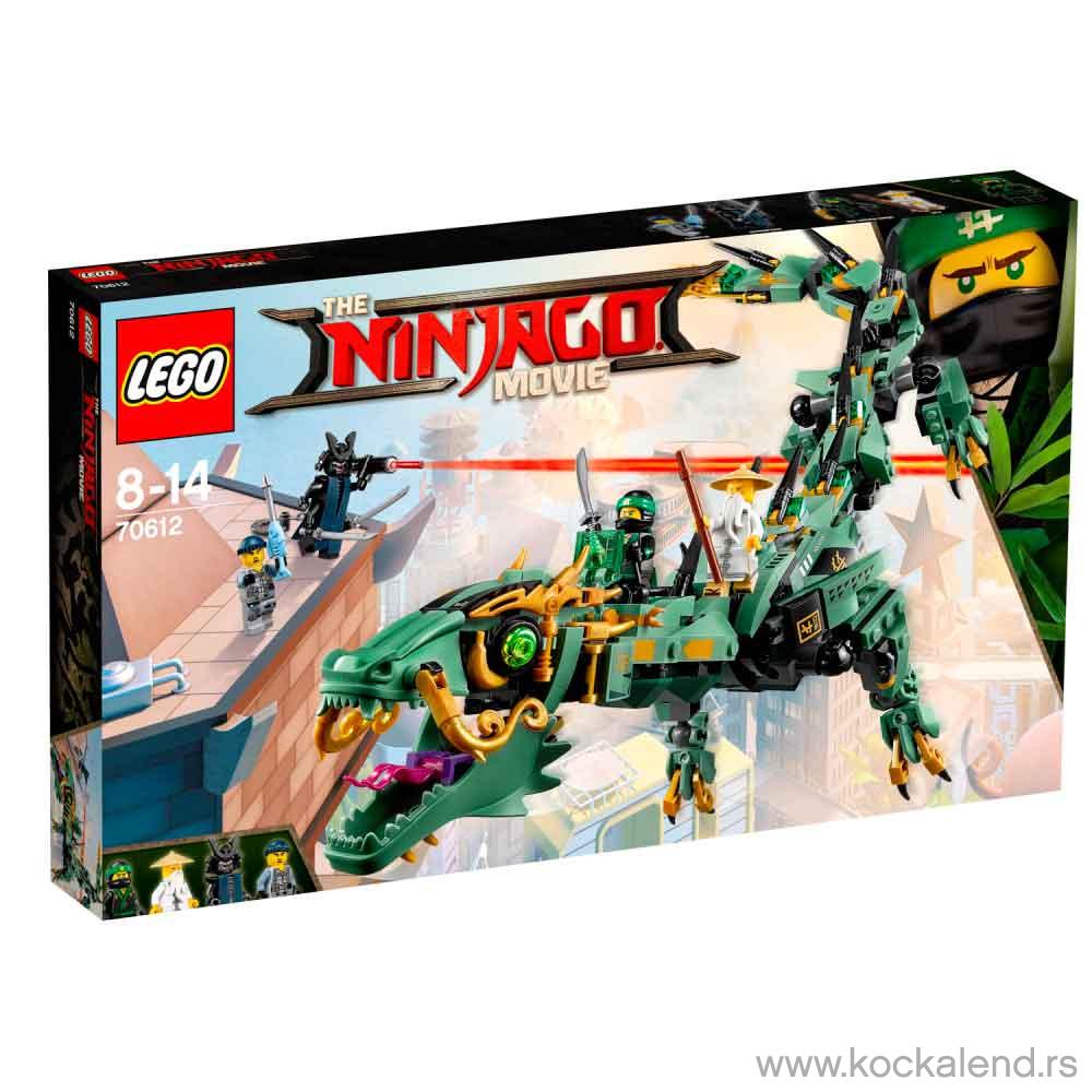 LEGO NINJAGO MOVIE GREEN NINJA MECH DRAGON 