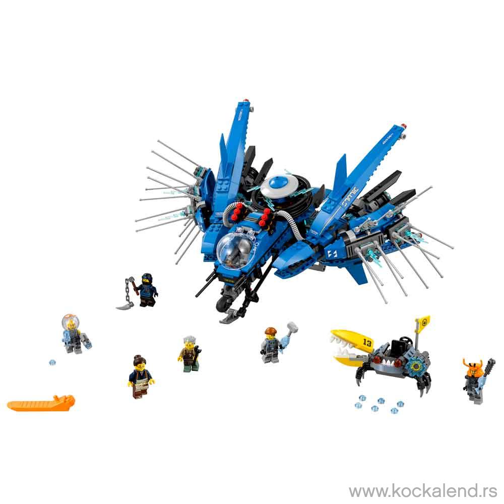 LEGO NINJAGO MOVIE LIGHTNING JET 