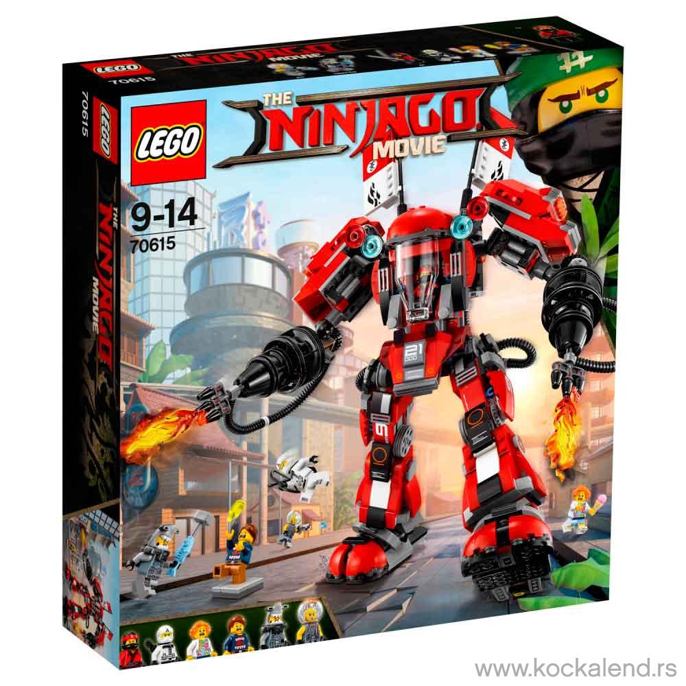 LEGO NINJAGO MOVIE FIRE MECH 
