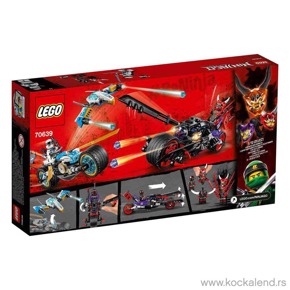 LEGO NINJAGO STREET RACE OF SNAKE JAGUAR 