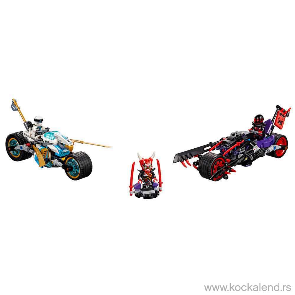 LEGO NINJAGO STREET RACE OF SNAKE JAGUAR 