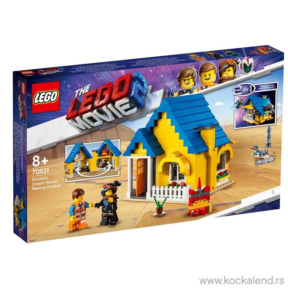 LEGO MOVIE EMMET'S DREAM HOUSE/RESCUE 
