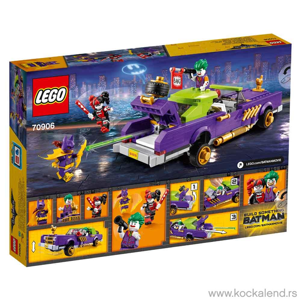 LEGO BATMAN MOVIE THE JOKER NOTORIOUS LOWRIDER 