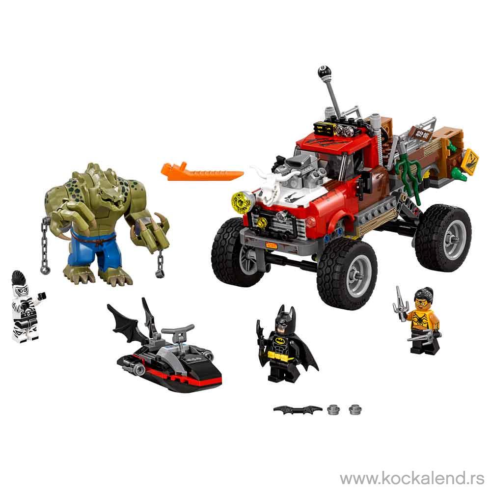 LEGO BATMAN MOVIE KILLER CROC TAIL-GATOR 