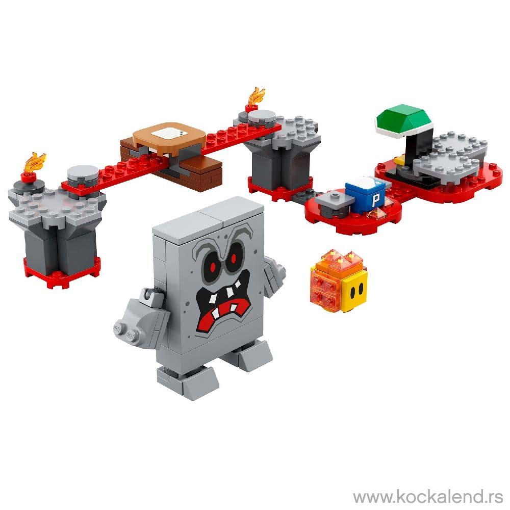 LEGO SUPER MARIO WHOMP S LAVA TROUBLE EXPANSION SET 