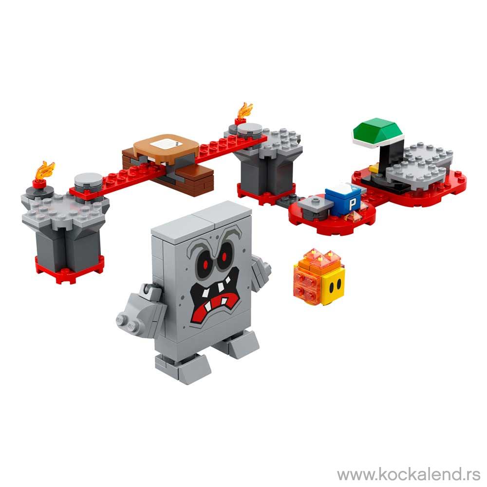 LEGO SUPER MARIO WHOMP S LAVA TROUBLE EXPANSION SET 