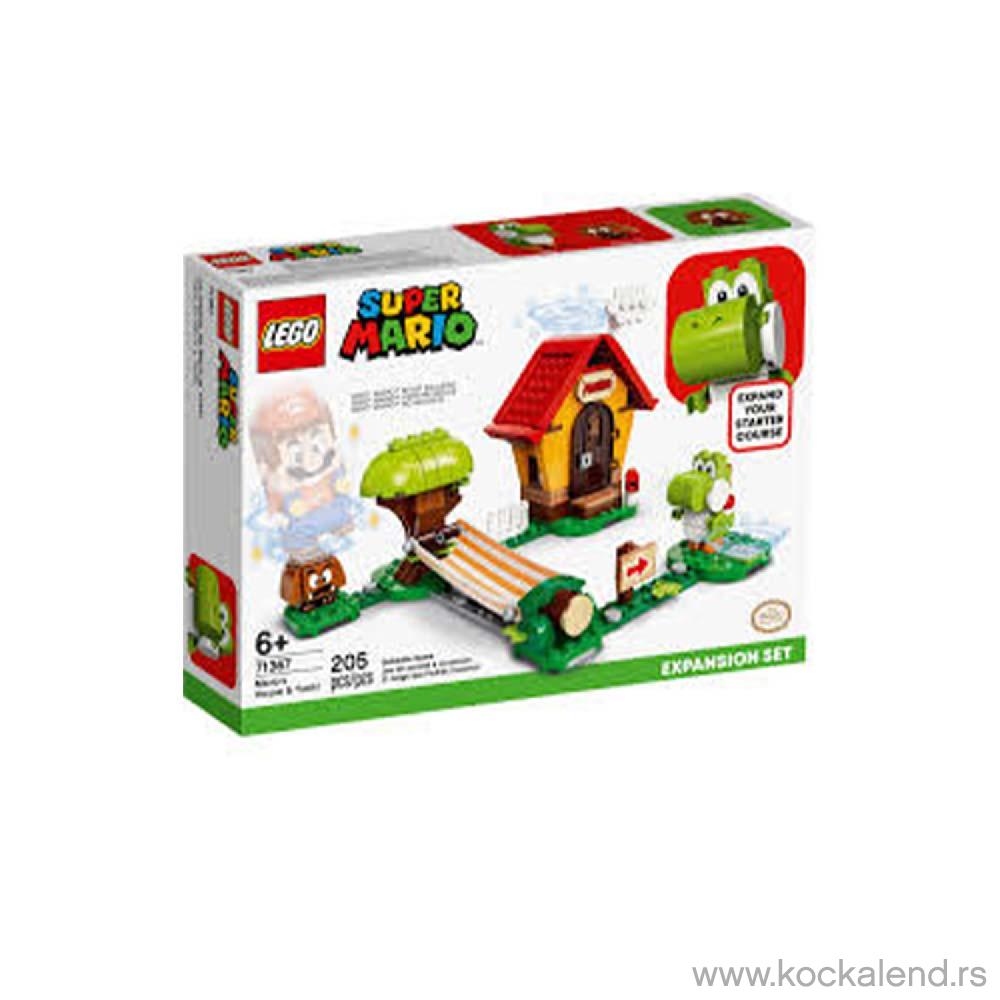 LEGO SUPER MARIO MARIO S HOUSE   YOSHI EXPANSION SET 