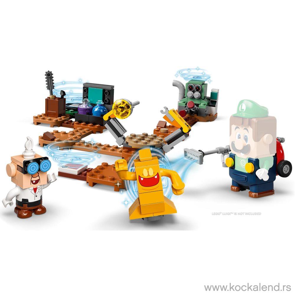 LEGO SUPER MARIO LUIGIS MANSION LAB AND POLTERGUST EXPANSION SET 