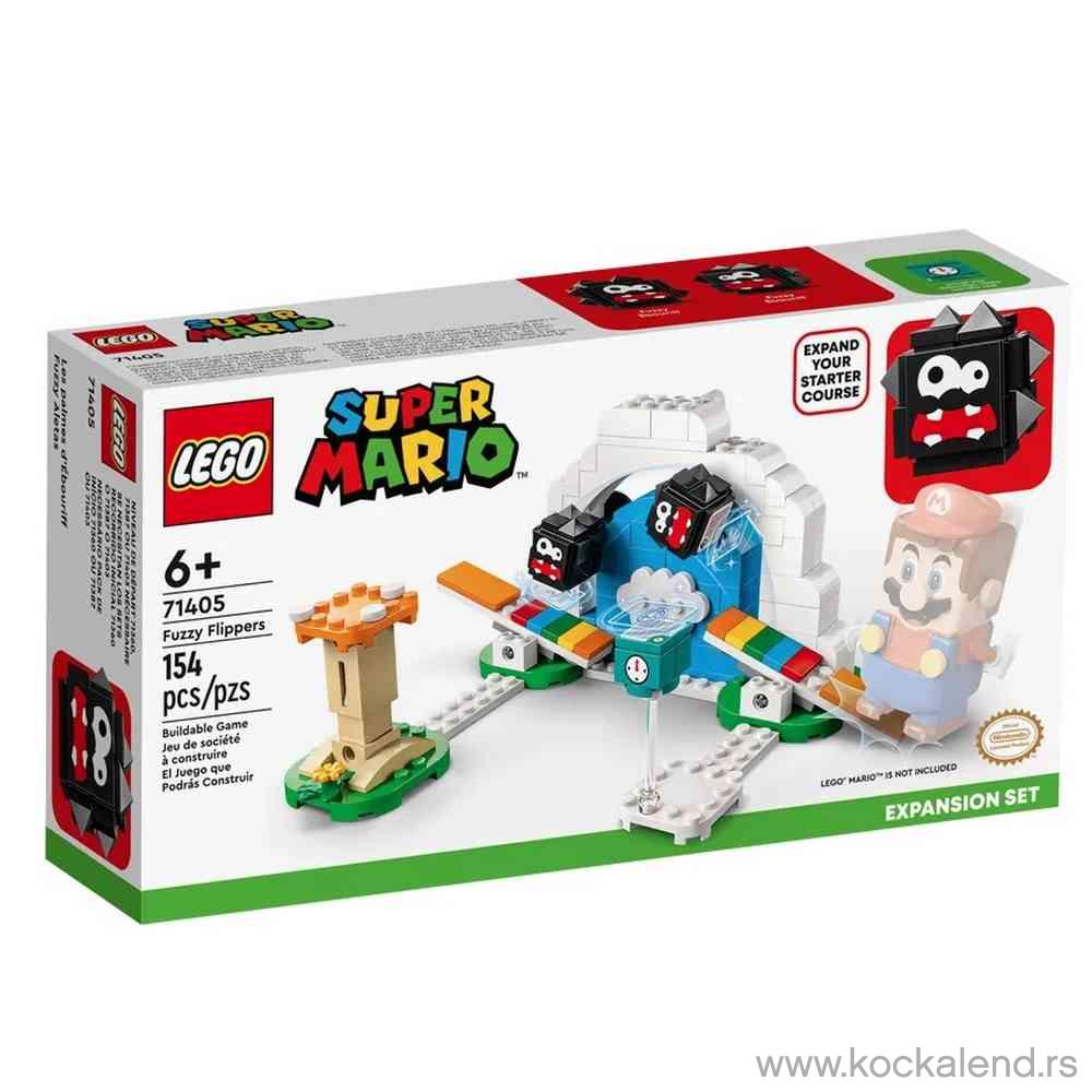 LEGO SUPER MARIO FUZZY FLIPPERS EXPANSION SET  