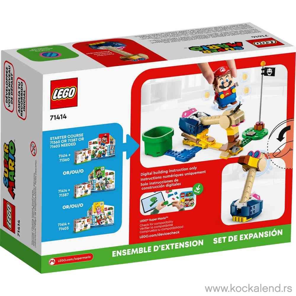 LEGO SUPER MARIO CONKDORS NOGGIN BOPPER EXPANSION SET 