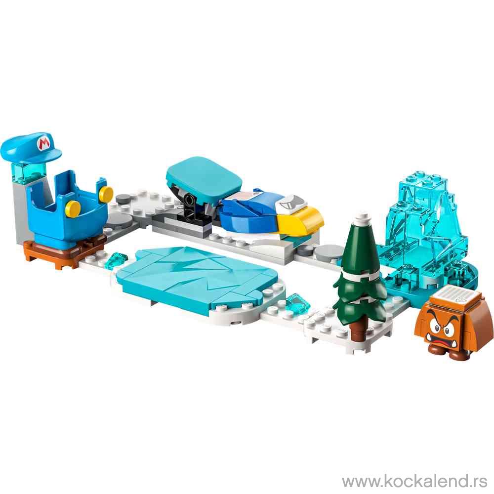 LEGO SUPER MARIO ICE MARIO SUIT AND FROZEN WORLD EXPANSION SET 