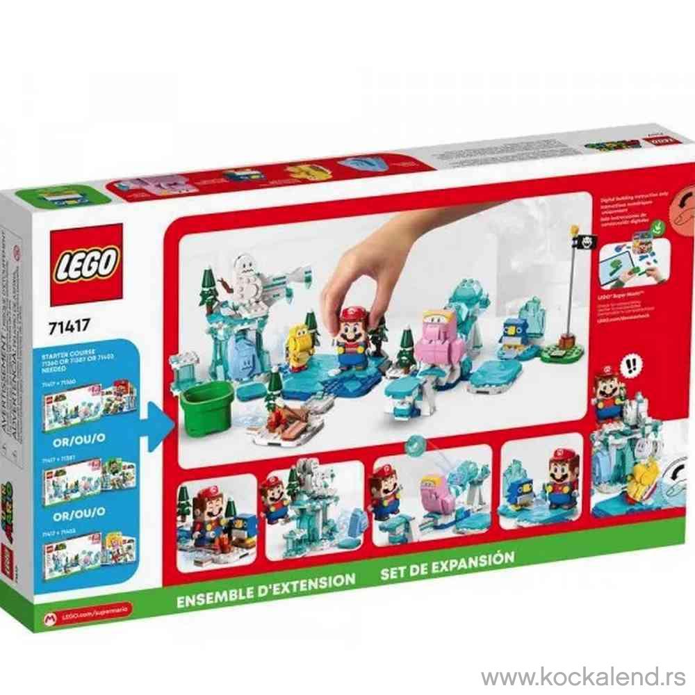 LEGO SUPER MARIO FLIPRUS SNOW ADVENTURE EXPANSION SET 