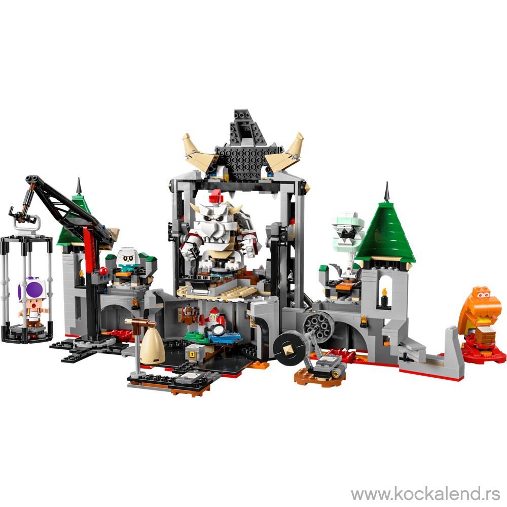 LEGO SUPER MARIO DRY BOWSER CASTLE BATTLE EXPANSION SET