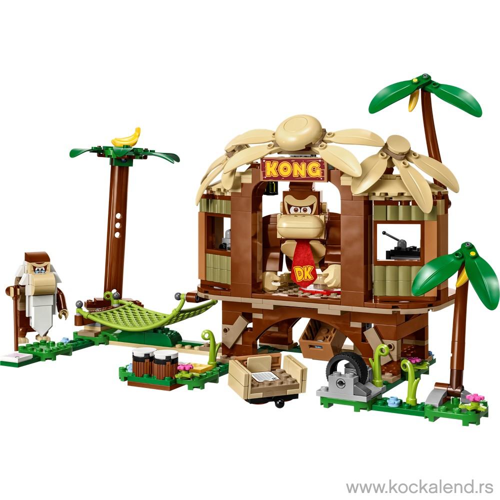 LEGO SUPER MARIO DONKEY KONGS TREE HOUSE EXPANSION SET 