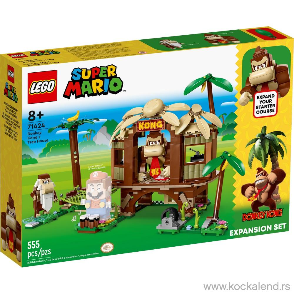 LEGO SUPER MARIO DONKEY KONGS TREE HOUSE EXPANSION SET 