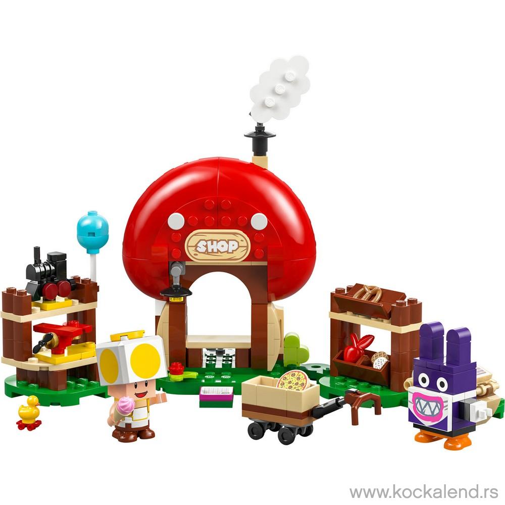 LEGO SUPER MARIO NABBIT AT TOADS SHOP EXPANSION SET 