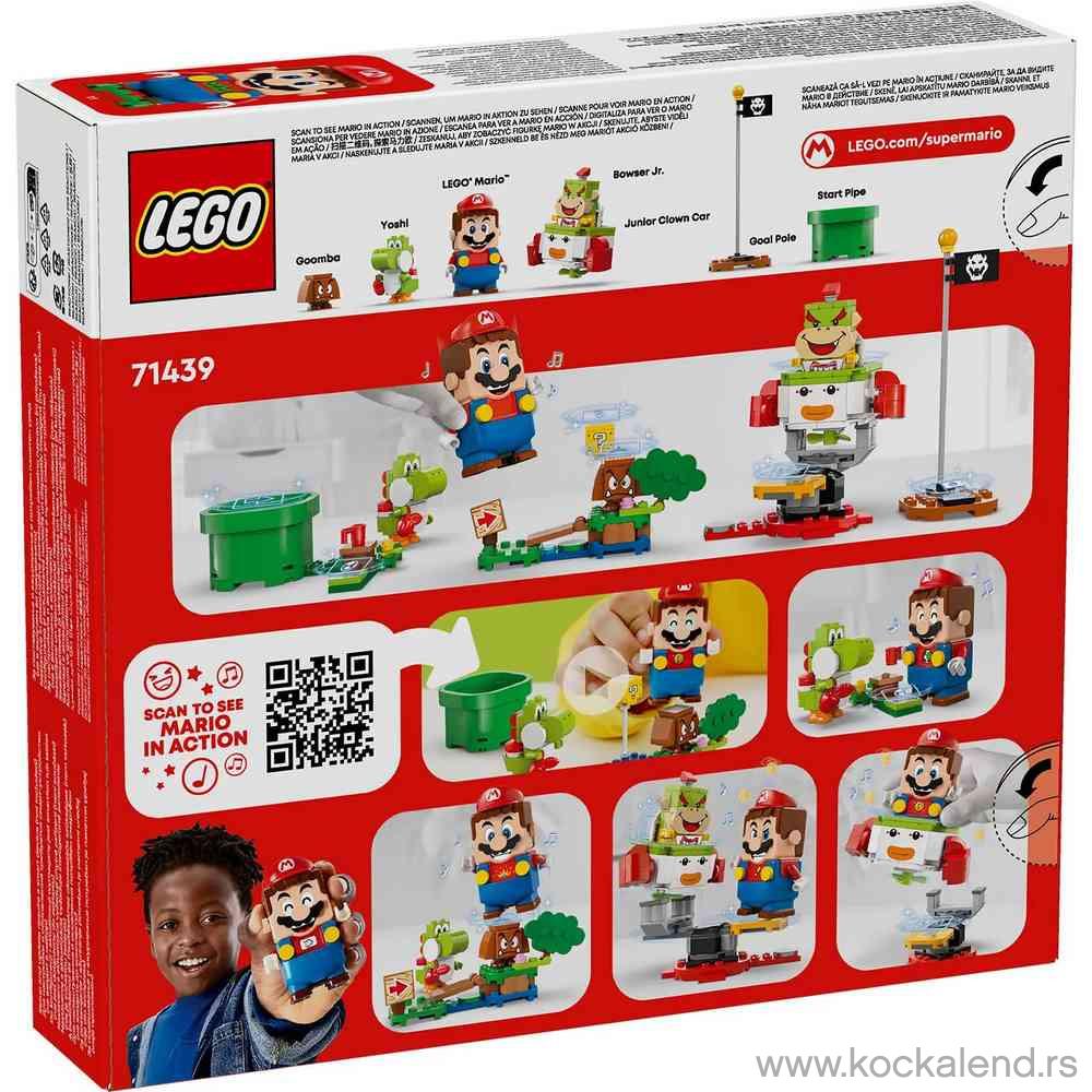 LEGO SUPER MARIO ADVENTURES WITH INTERACTIVE LEGOMARIO 