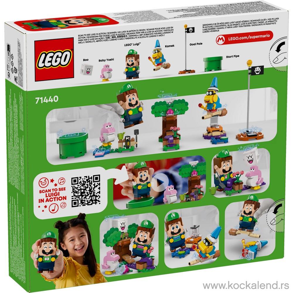 LEGO SUPER MARIO ADVENTURES WITH INTERACTIVE LEGOLUIGI 