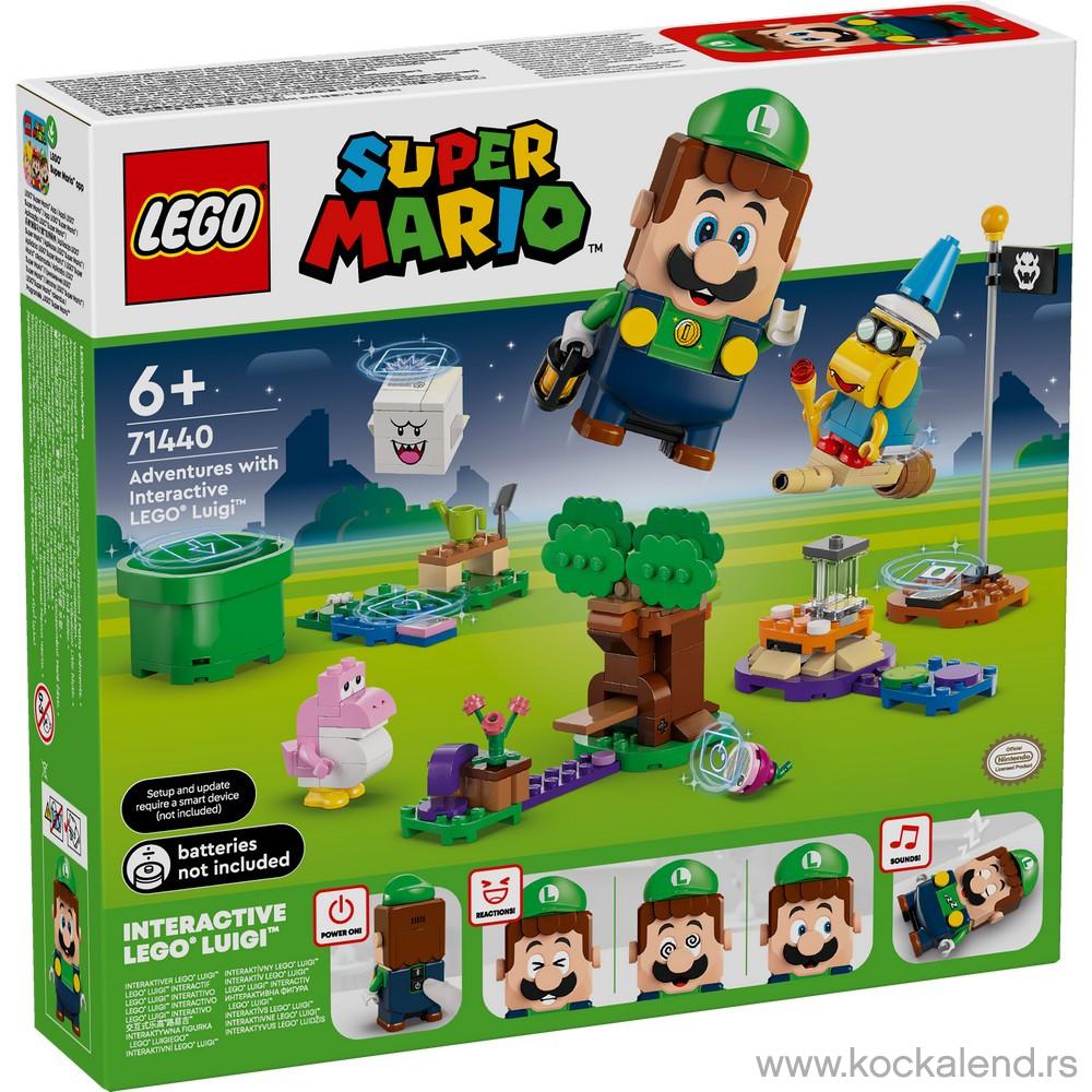 LEGO SUPER MARIO ADVENTURES WITH INTERACTIVE LEGOLUIGI 